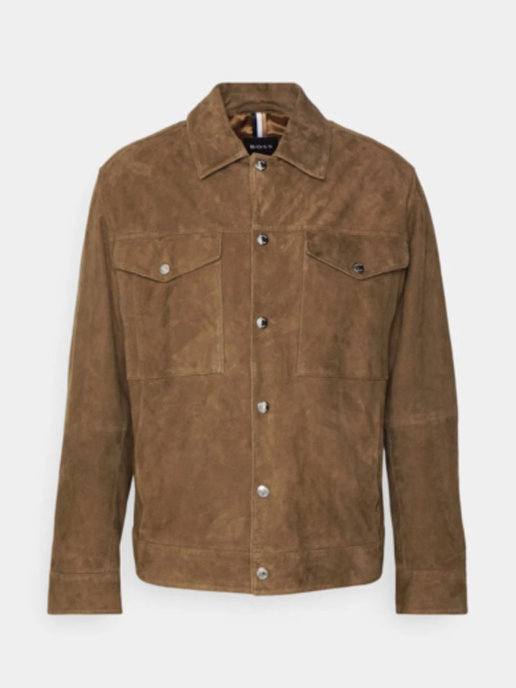 Men's Faux Suede Jacket