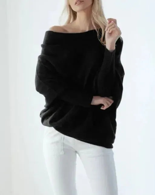 ✨Women's Asymmetric Draped Jumper