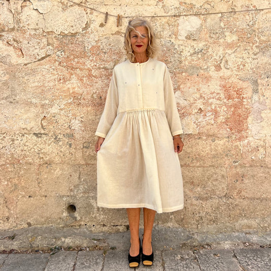 Runaway Bicycle Wool Dress