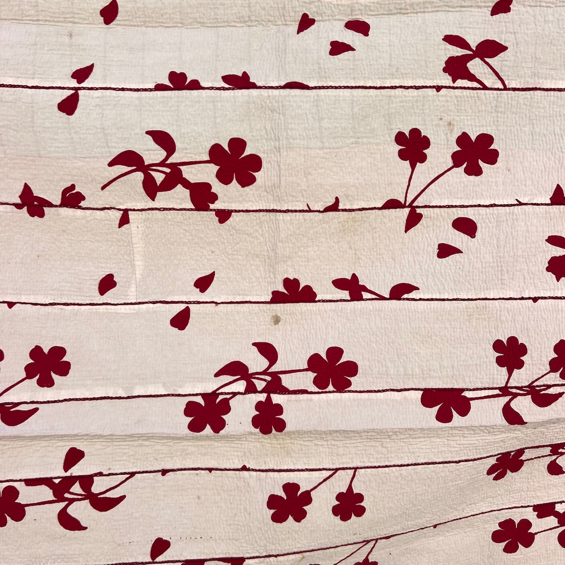 Cotton Kantha Double Bed Cover