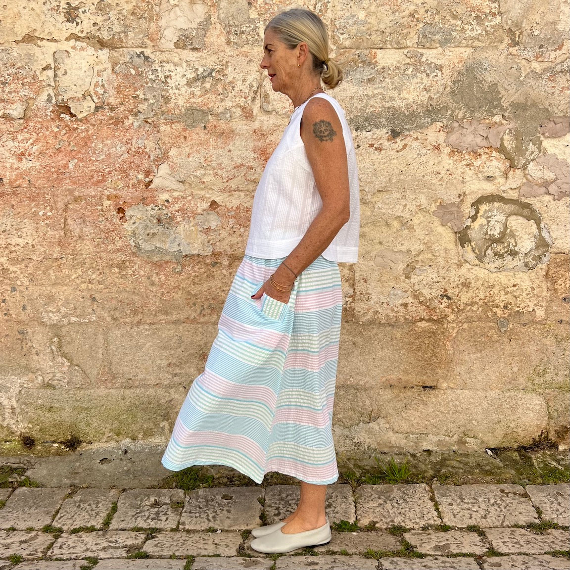 Cotton Skirt 19