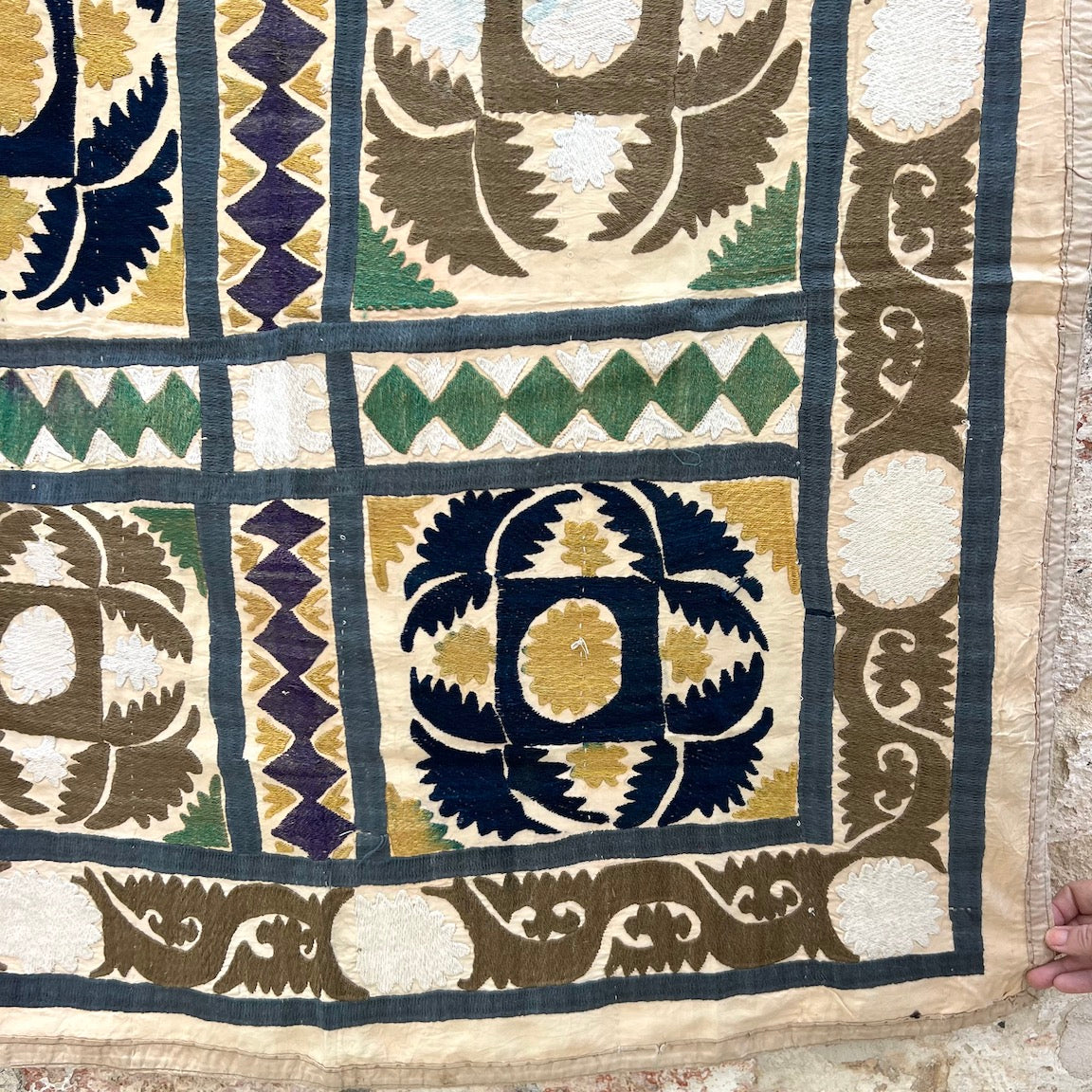 Small Antique Afghani Suzani