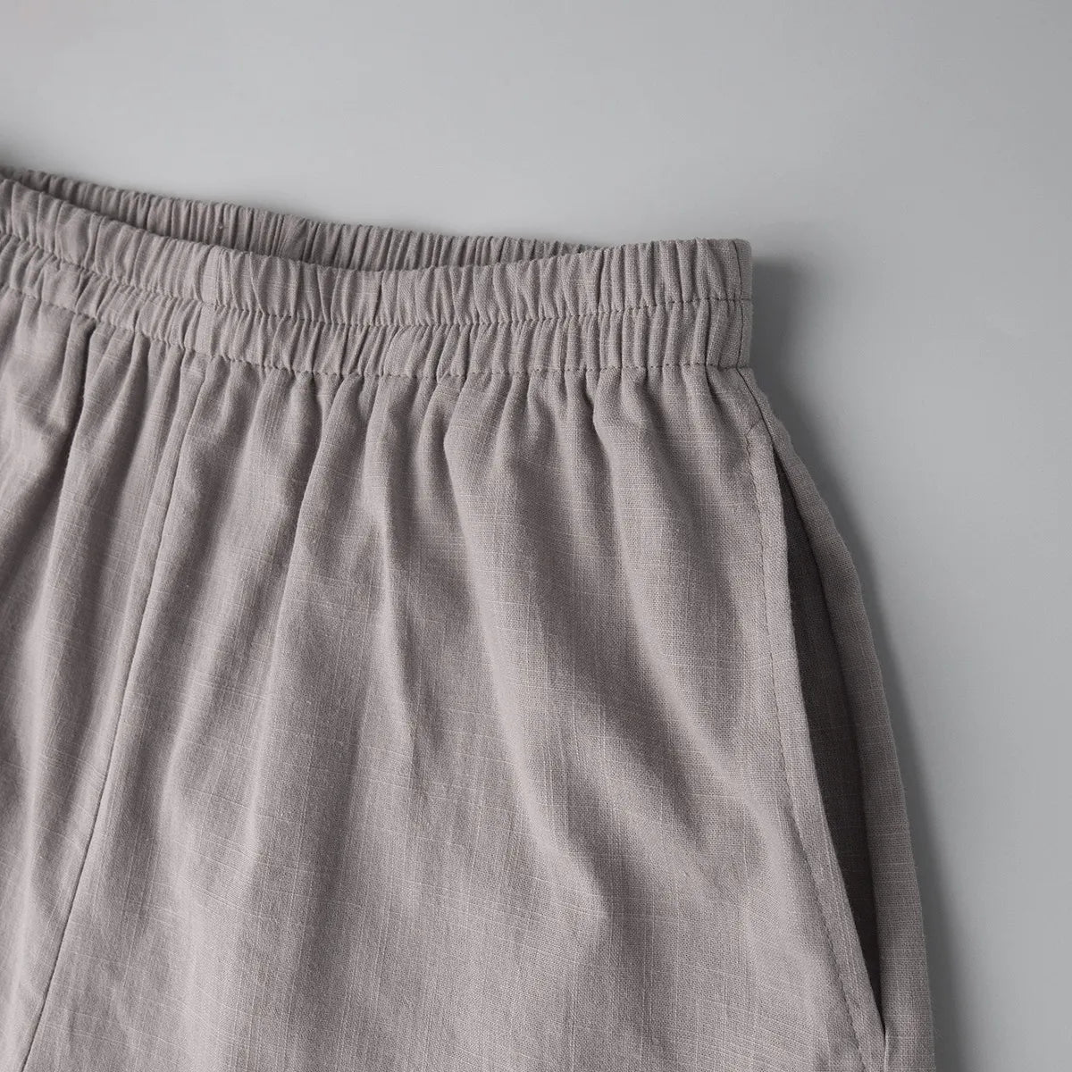 Cotton Cardigan Long Sleeve Shorts Set