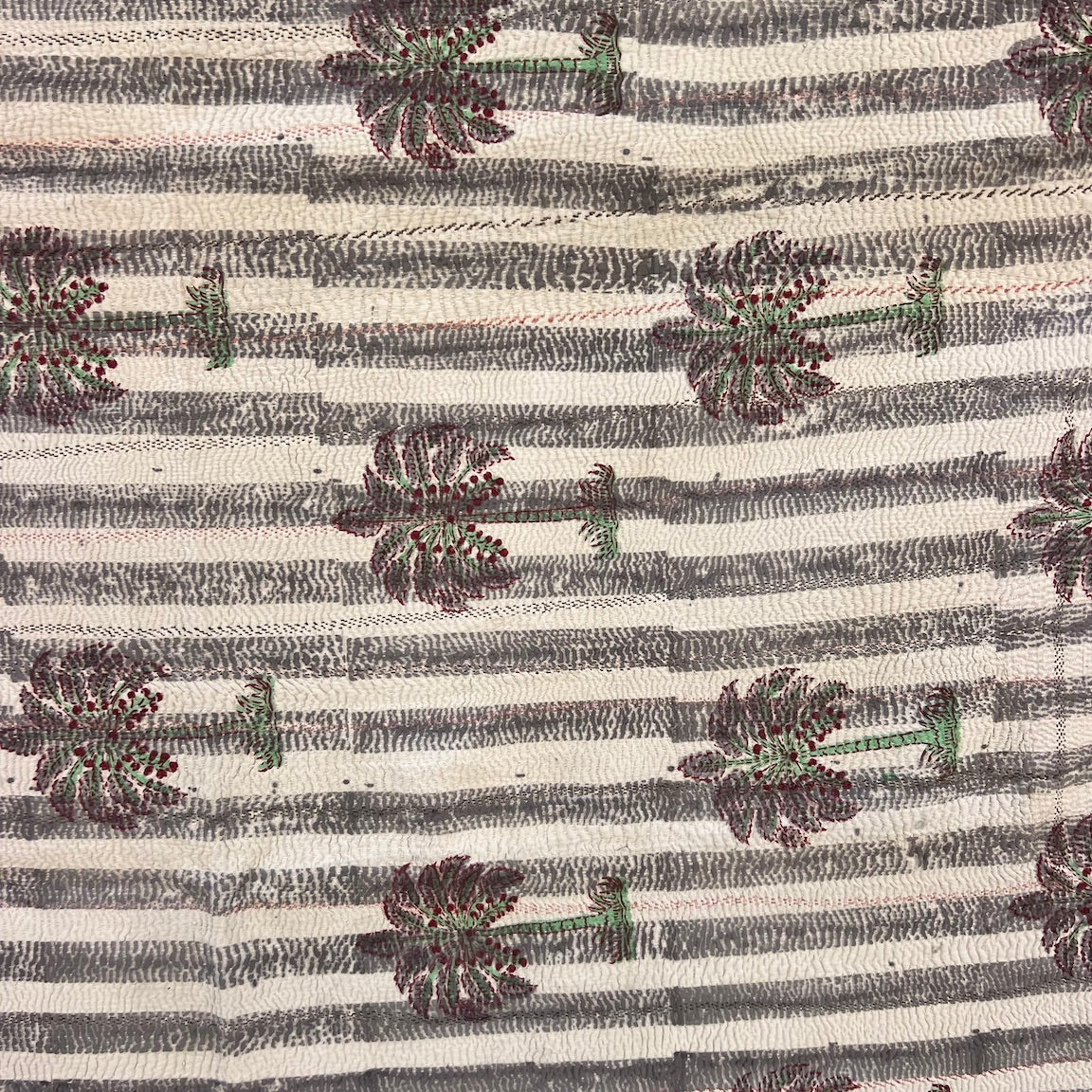Palms and Grey Stripes