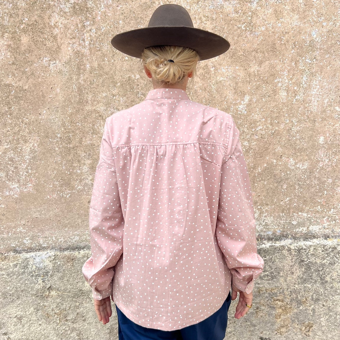 Blouse small polka dots  N. 18