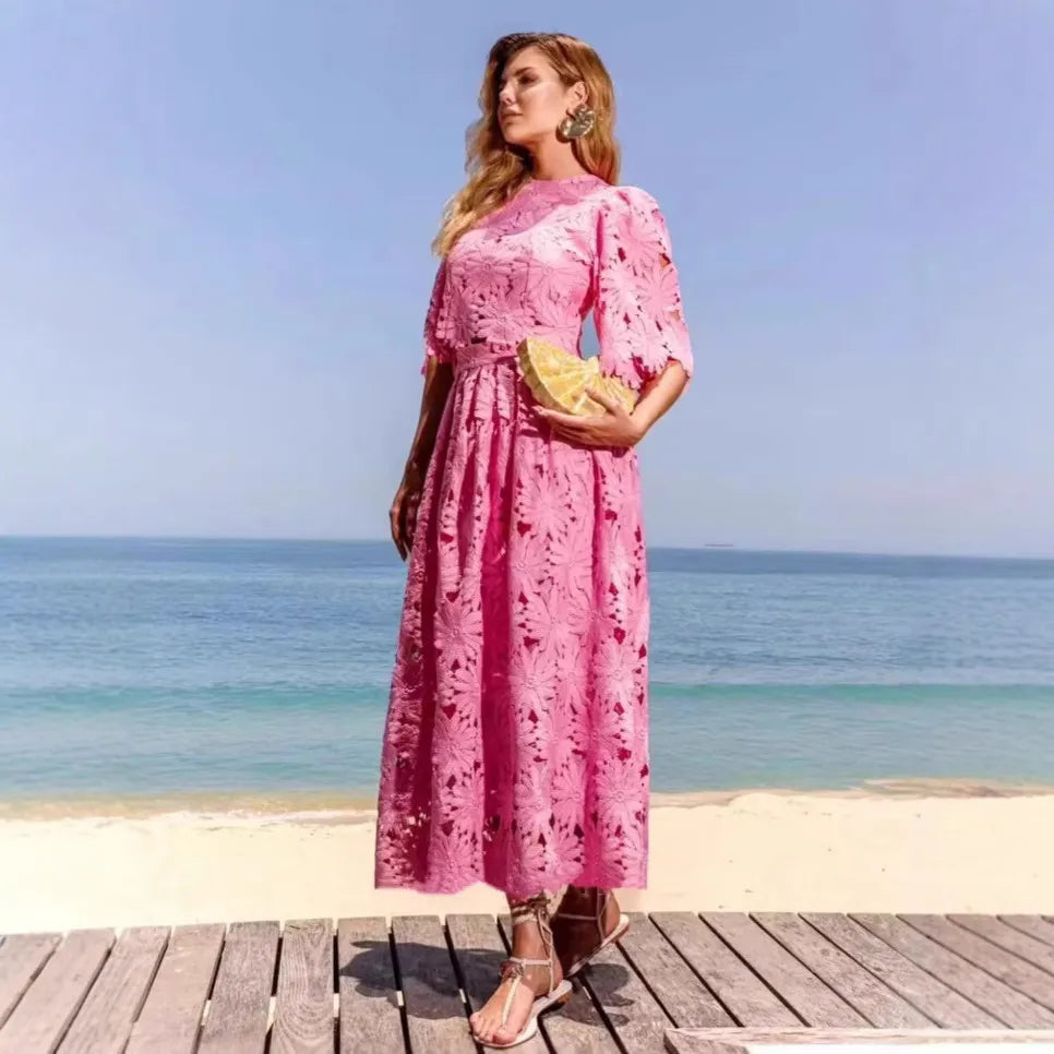 Women's Fashion Casual Cut-out Top Set