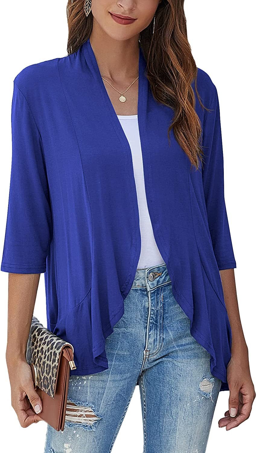 ❤️This Week's Special Price $16.99🌺-Women's Casual Lightweight Open Front Cardigans
