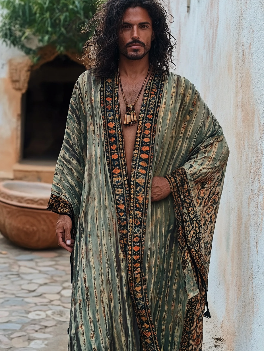 Men's Stylish Ethnic Long Kaftan Caftan