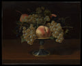 Still Life of Grapes and Peaches by Panfilo Nuvolone - Classic Art canvas print