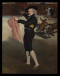 Mademoiselle V. . . in the Costume of an Espada by Edouard Manet - Impressionist canvas print