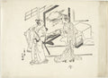 The Actors by Ippitsusai Bunchō - Ukiyo-e canvas print