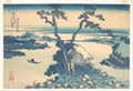 Lake Suwa in Shinano Province Shinsh Suwako, from the series Thirty-six Views of Mount Fuji Fugaku sanjrokkei by Katsushika Hokusai - Ukiyo-e canvas print