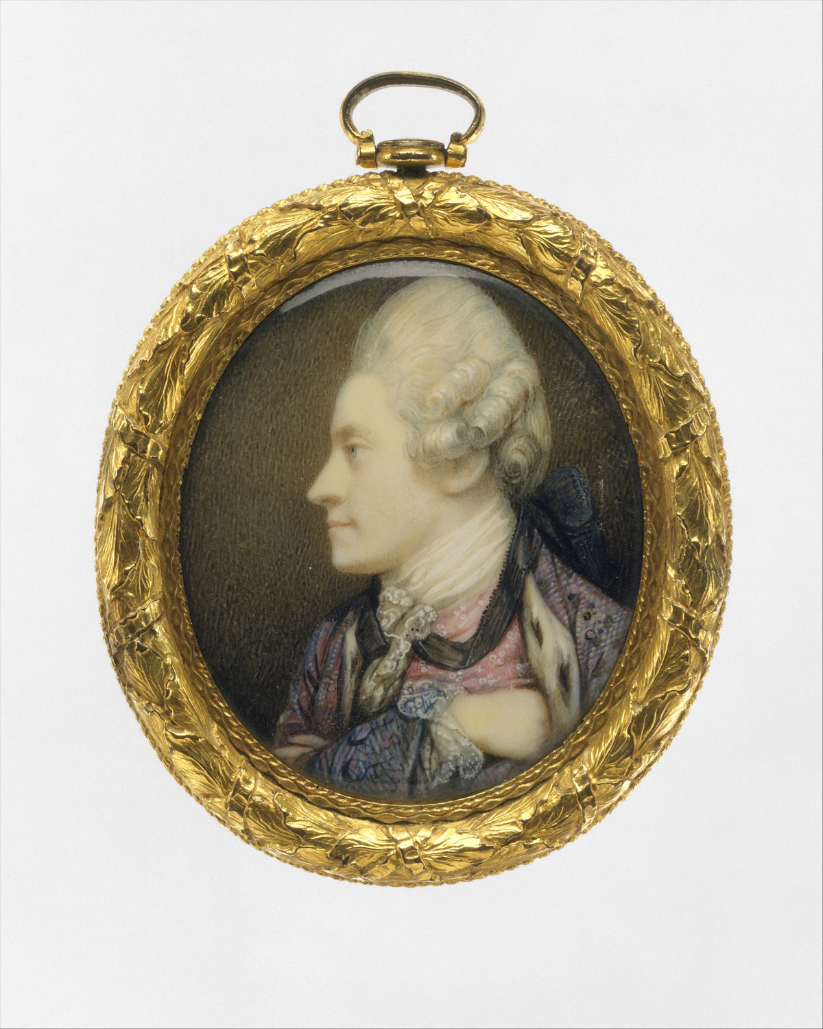 Self-Portrait by Richard Cosway - Classic Art canvas print