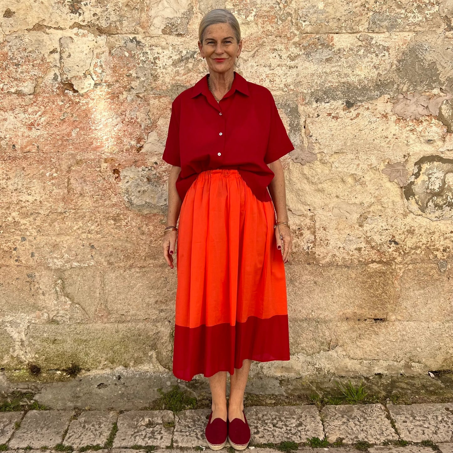 Two Tone Skirt