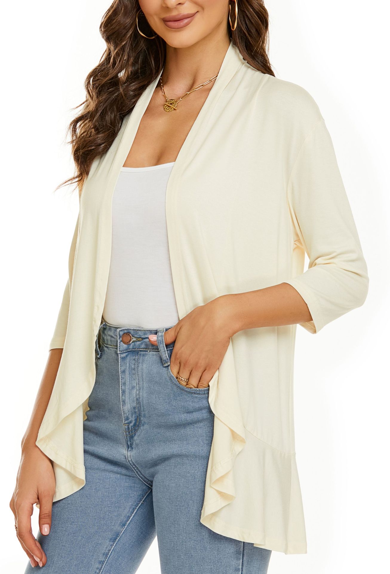 ❤️This Week's Special Price $16.99🌺-Women's Casual Lightweight Open Front Cardigans
