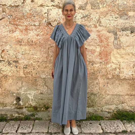 Faune Camelia Dress Cornflower Blue
