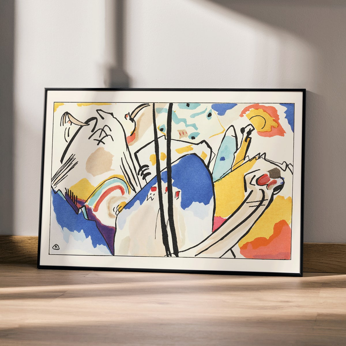 Der Blaue Reiter Poster by Moryarty - Oil Painting canvas print