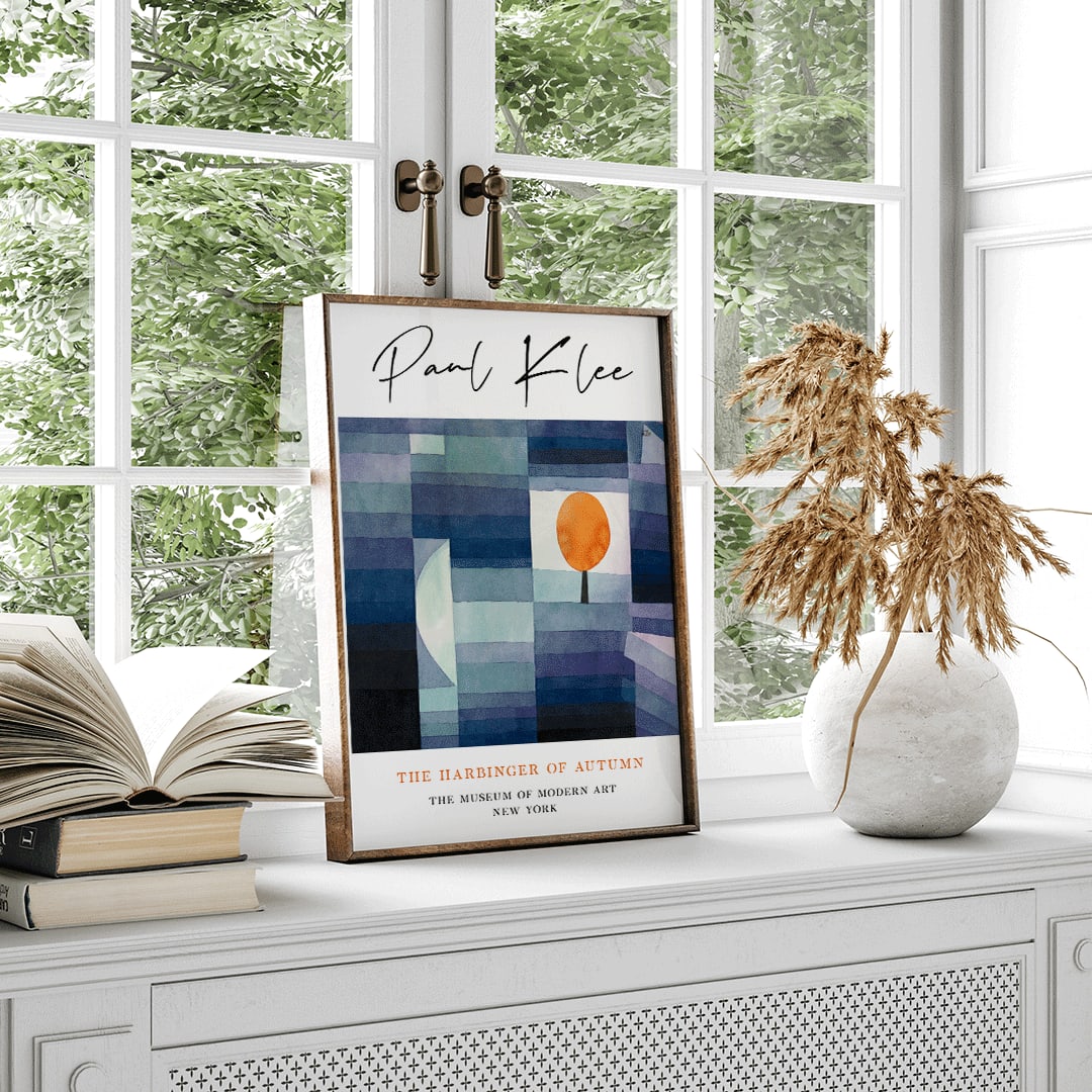 Messager de l'automne Poster by Moryarty - Oil Painting canvas print