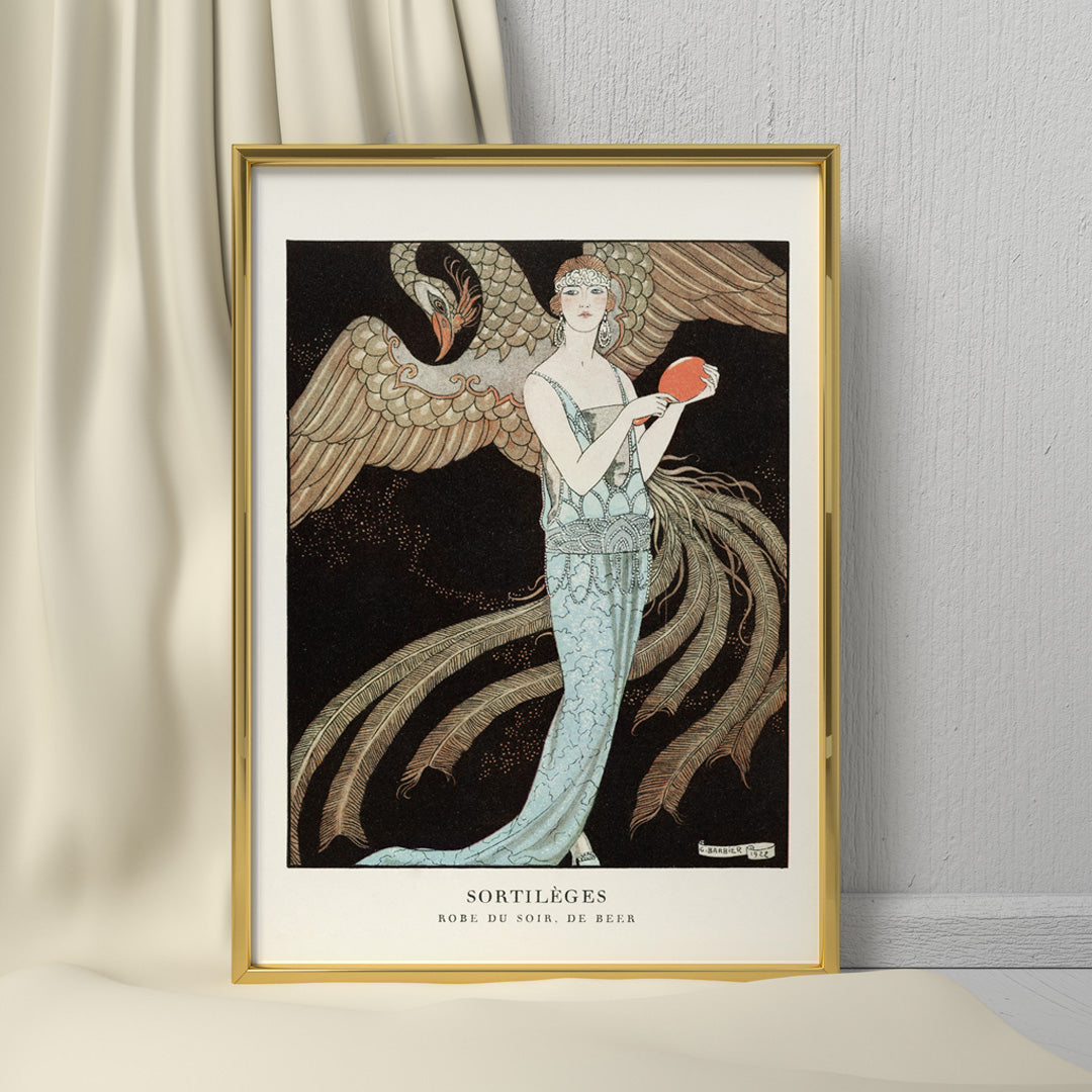 Sortilges Poster by Moryarty - Oil Painting canvas print