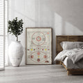Carte astronomique Poster by Moryarty - Oil Painting canvas print
