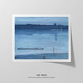 Blue and Silver, Chelsea  Whistler  Art Print by Without A Frame - Oil Painting canvas print