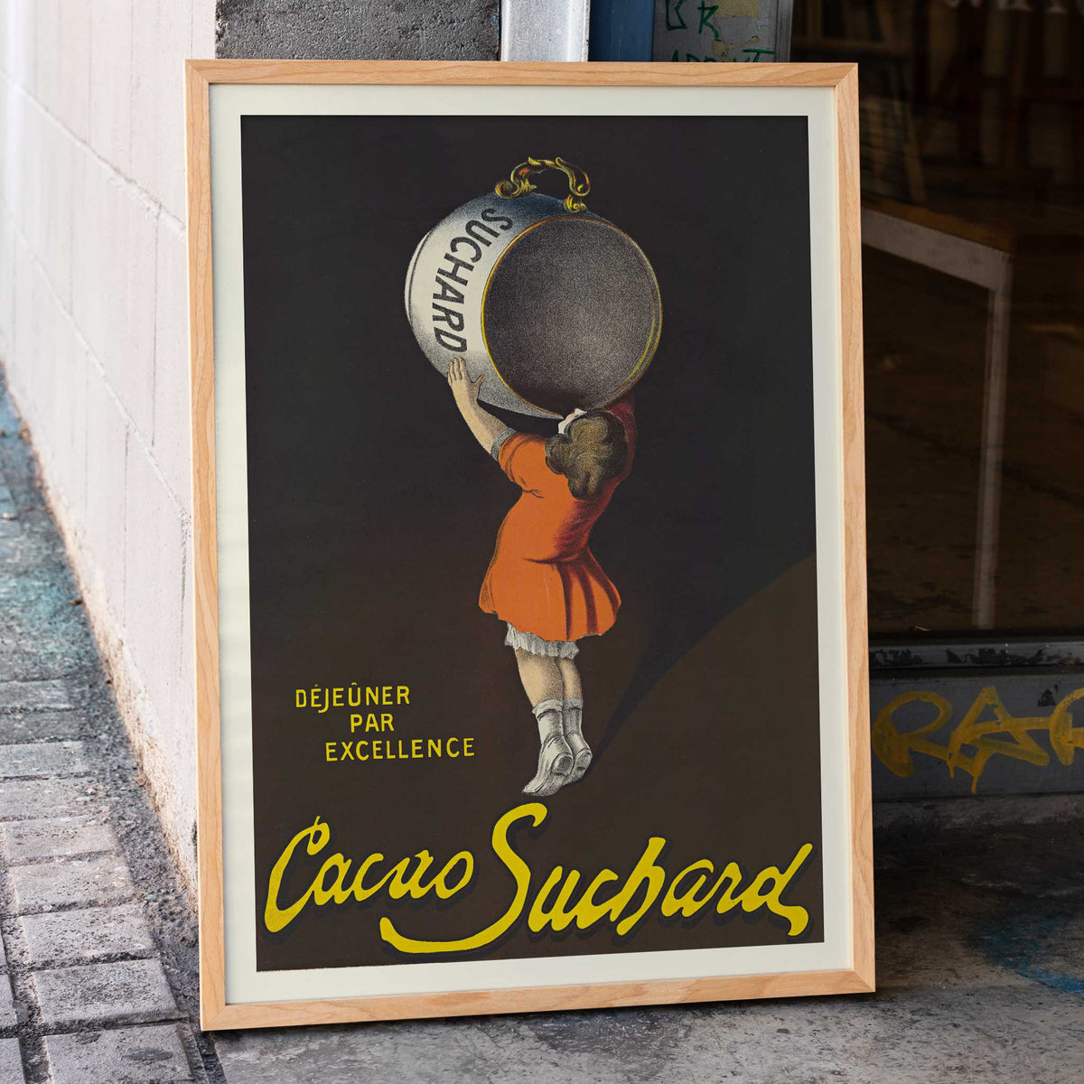 Cacao Suchard Poster by Moryarty - Oil Painting canvas print