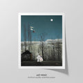 Carnival Evening  Rousseau  Art Print by Without A Frame - Oil Painting canvas print