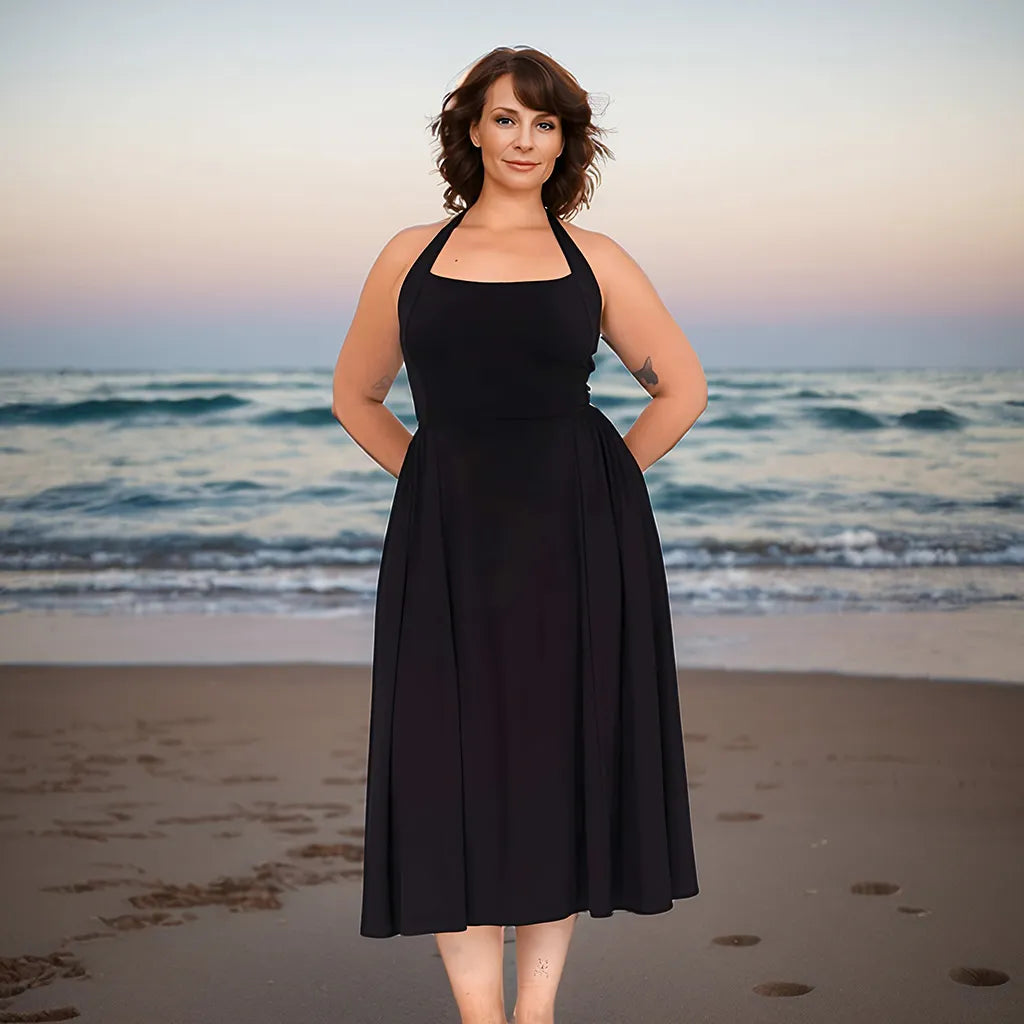 Elegant and Fashionable Slimming Dress