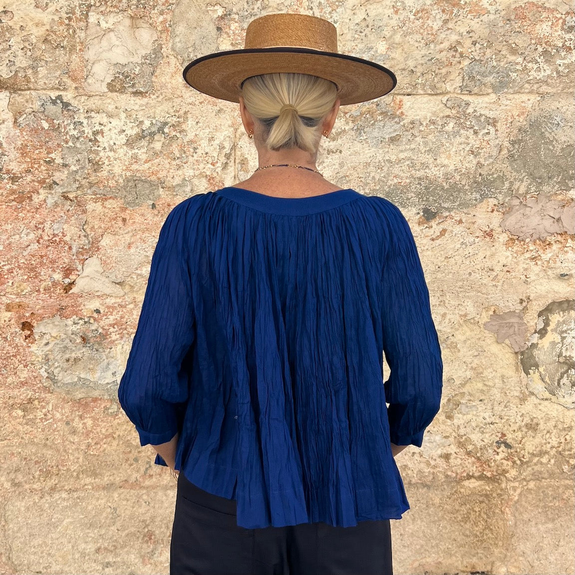 Crinkle  Cotton Top