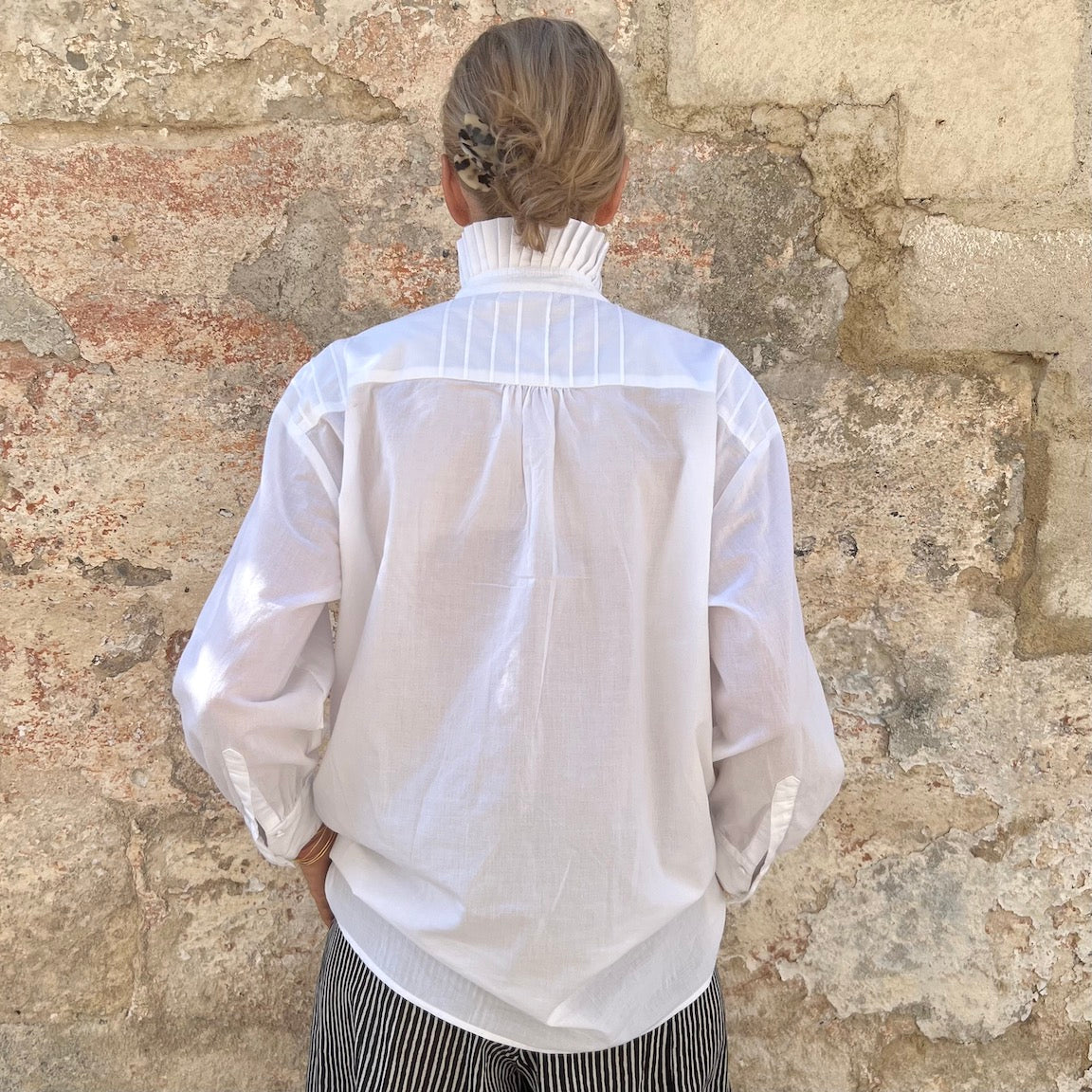 Victoria Smocked Blouse