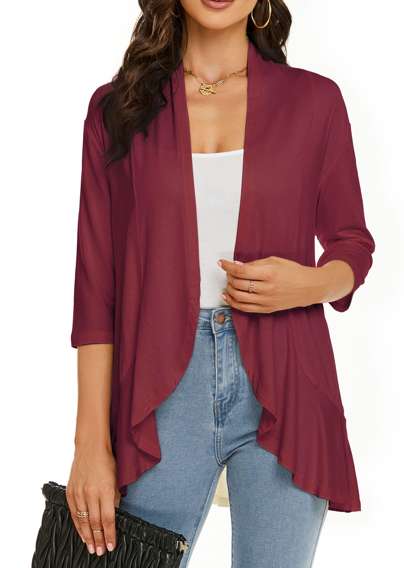 ❤️This Week's Special Price $16.99🌺-Women's Casual Lightweight Open Front Cardigans