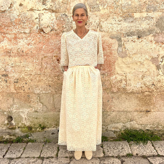 Faune Jean Skirt