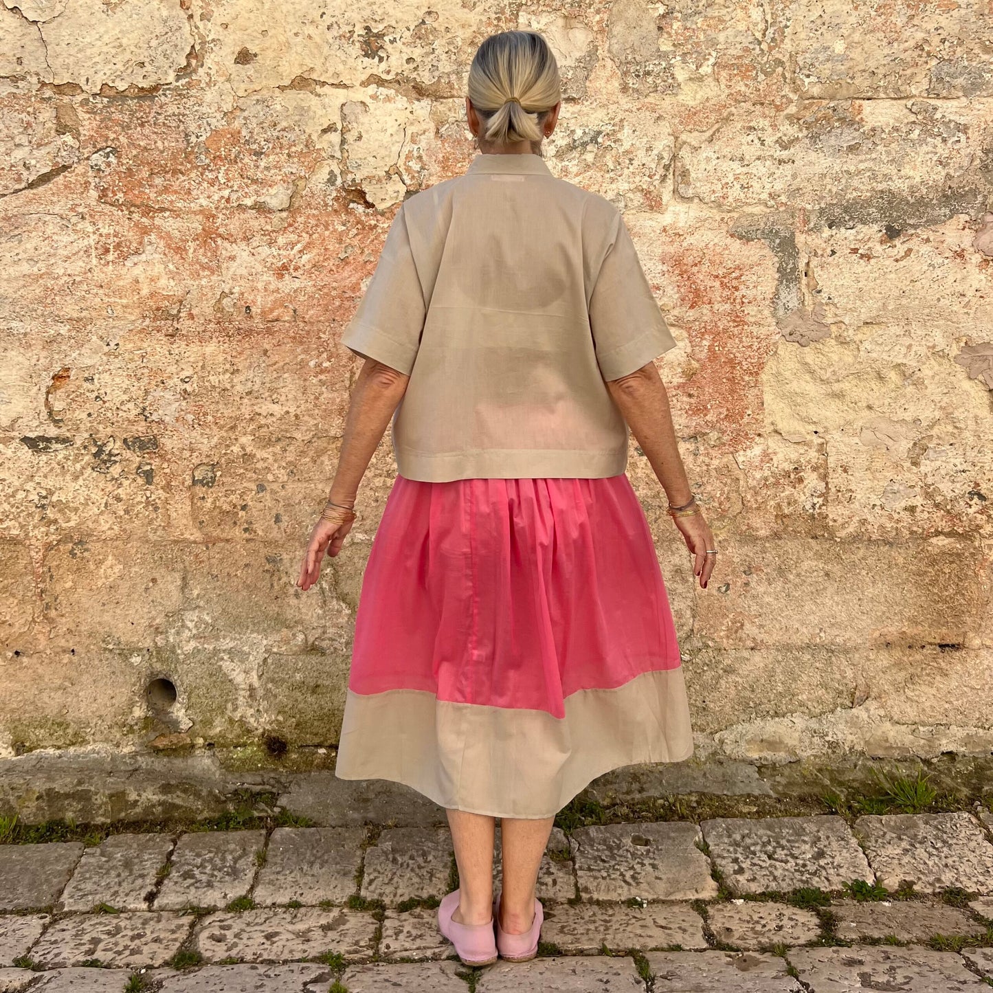 Two Tone Skirt