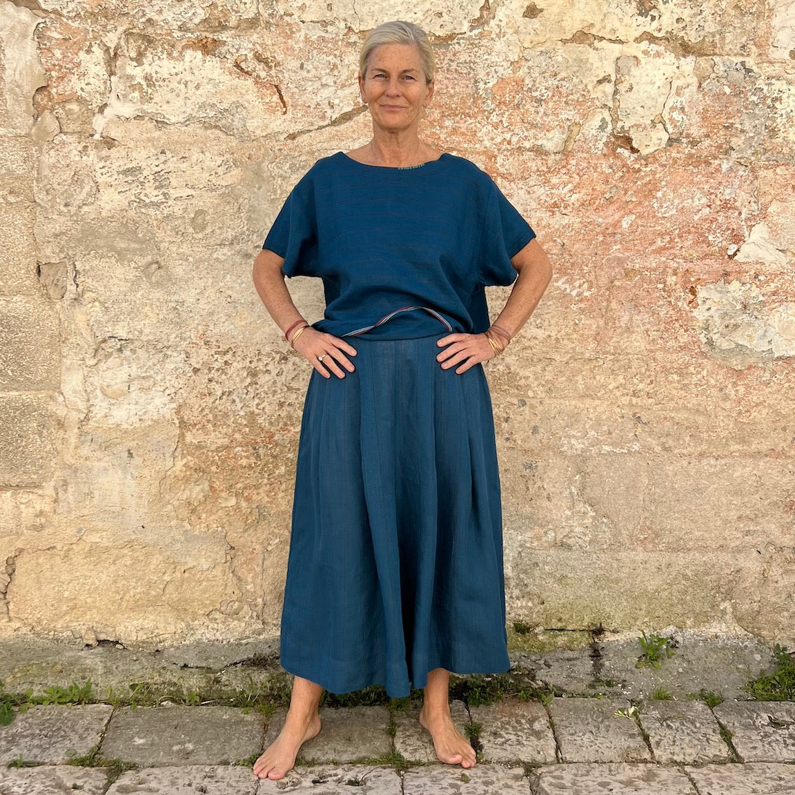 Eka Donna Linen Top