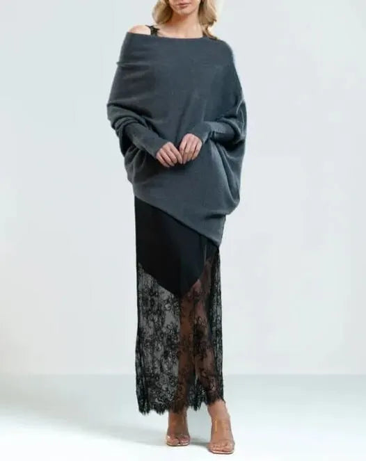 ✨Women's Asymmetric Draped Jumper