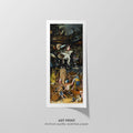 Last Judgment  Bosch  Art Print by Without A Frame - Oil Painting canvas print