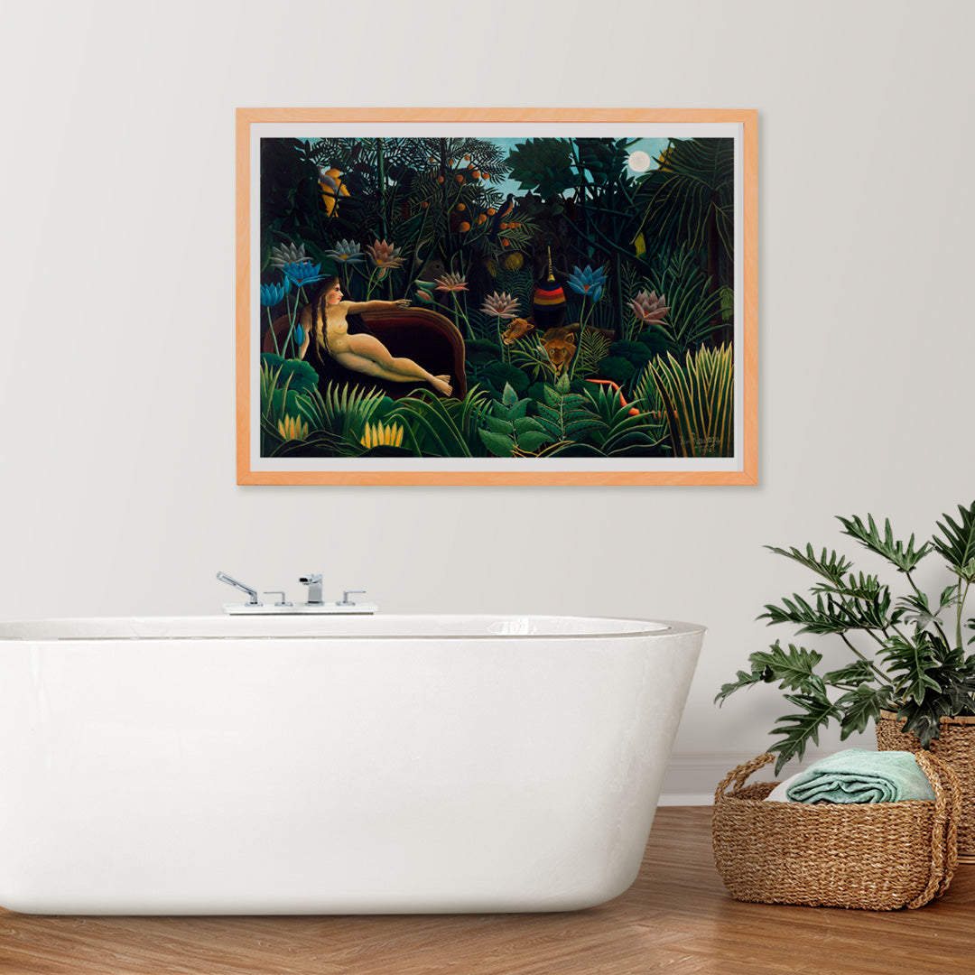 Le Rve Poster by Moryarty - Oil Painting canvas print