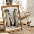 Grande salle du temple de Karnak Poster by Moryarty - Oil Painting canvas print
