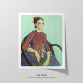 La Mousm  Van Gogh  Art Print by Without A Frame - Oil Painting canvas print
