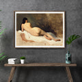 Nu allong Poster by Moryarty - Oil Painting canvas print