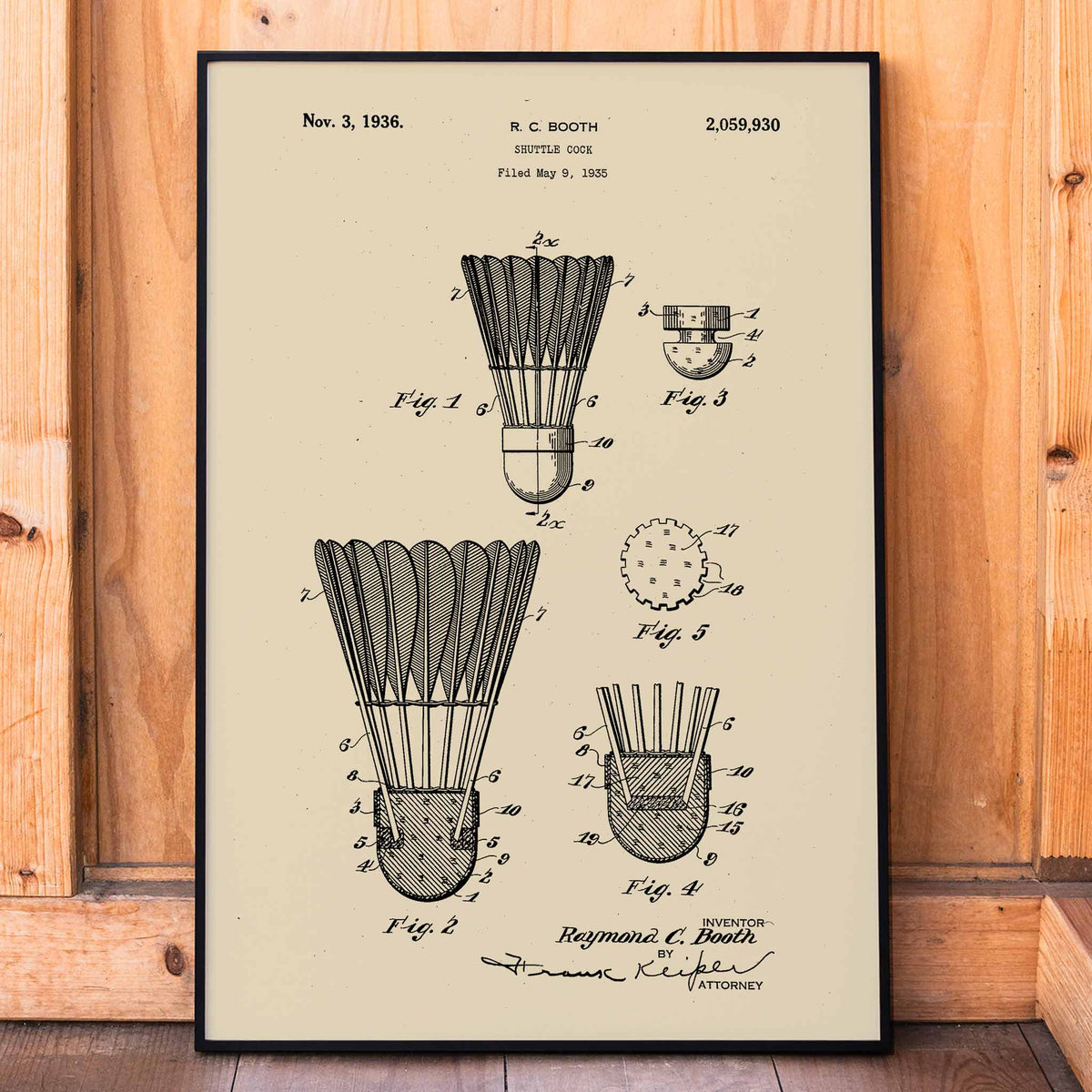 Brevet du volant Poster by Moryarty - Oil Painting canvas print