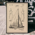 Brevet de voilier Poster by Moryarty - Oil Painting canvas print