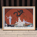 Chez la Marchande de Pavots Poster by Moryarty - Oil Painting canvas print