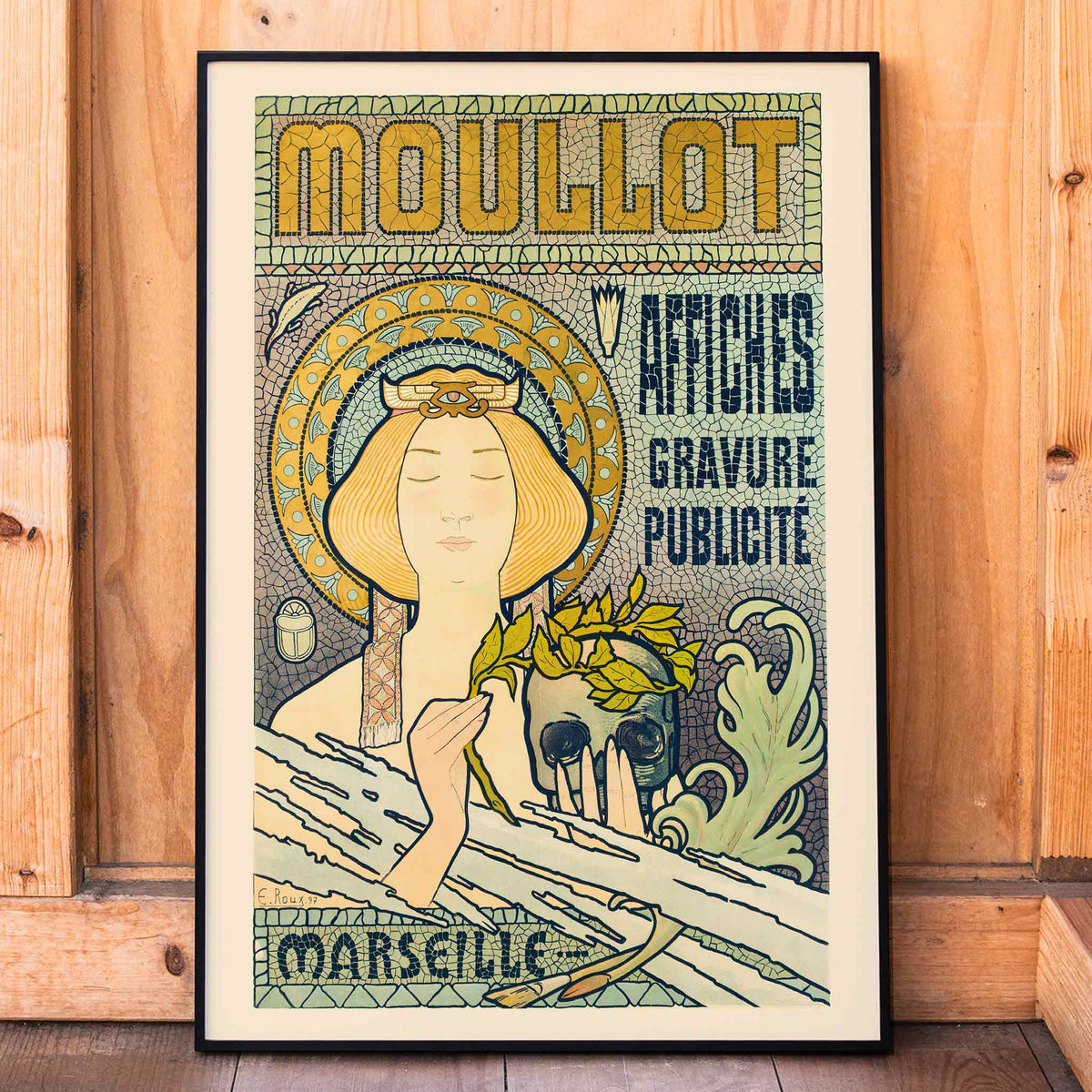 Moullot Marseille Poster by Moryarty - Oil Painting canvas print