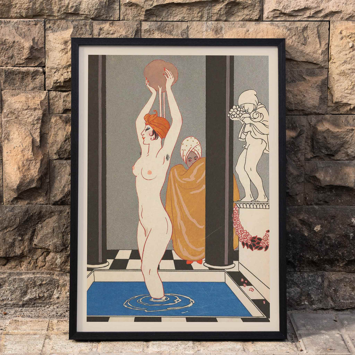 La Vasque Poster by Moryarty - Oil Painting canvas print