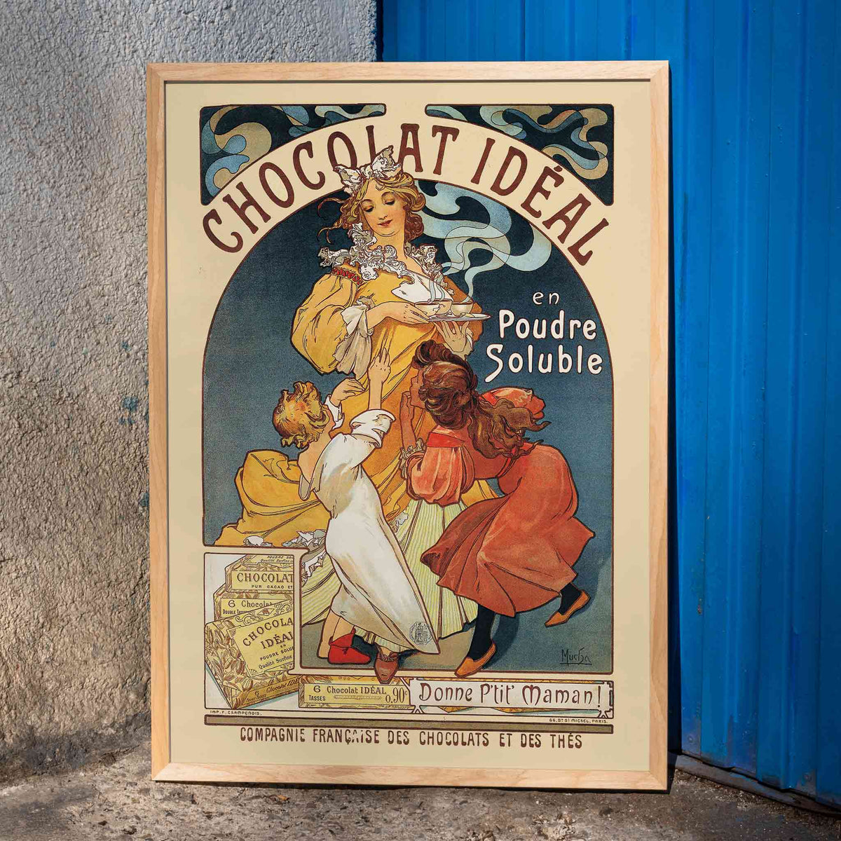 Chocolat Idal Poster by Moryarty - Oil Painting canvas print