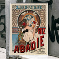 Riz Abadie Poster by Moryarty - Oil Painting canvas print