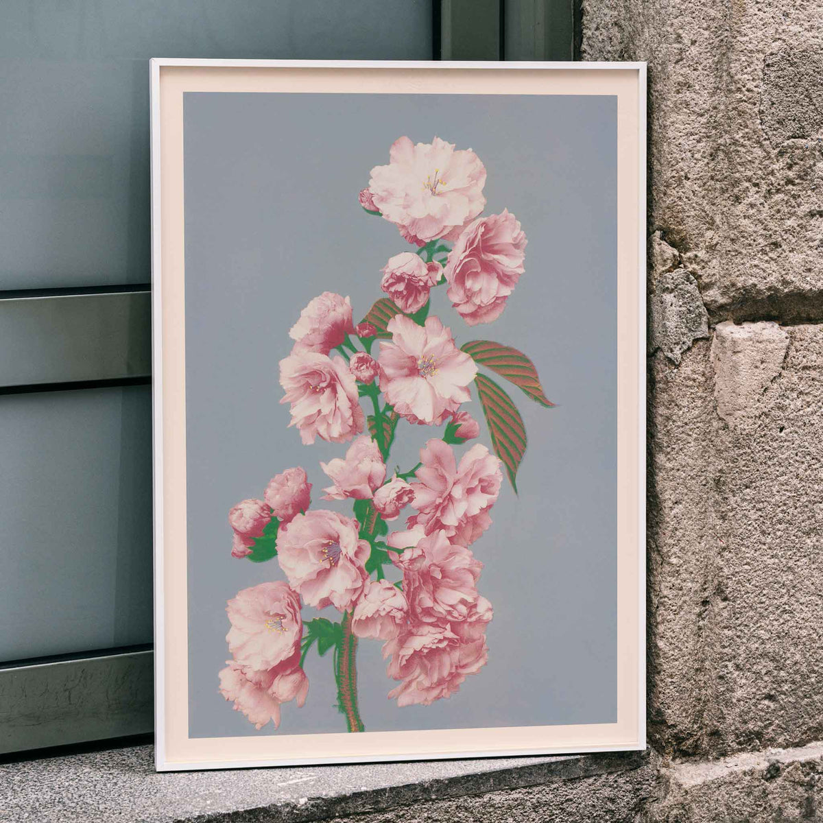 Fleur de cerisier Poster by Moryarty - Oil Painting canvas print