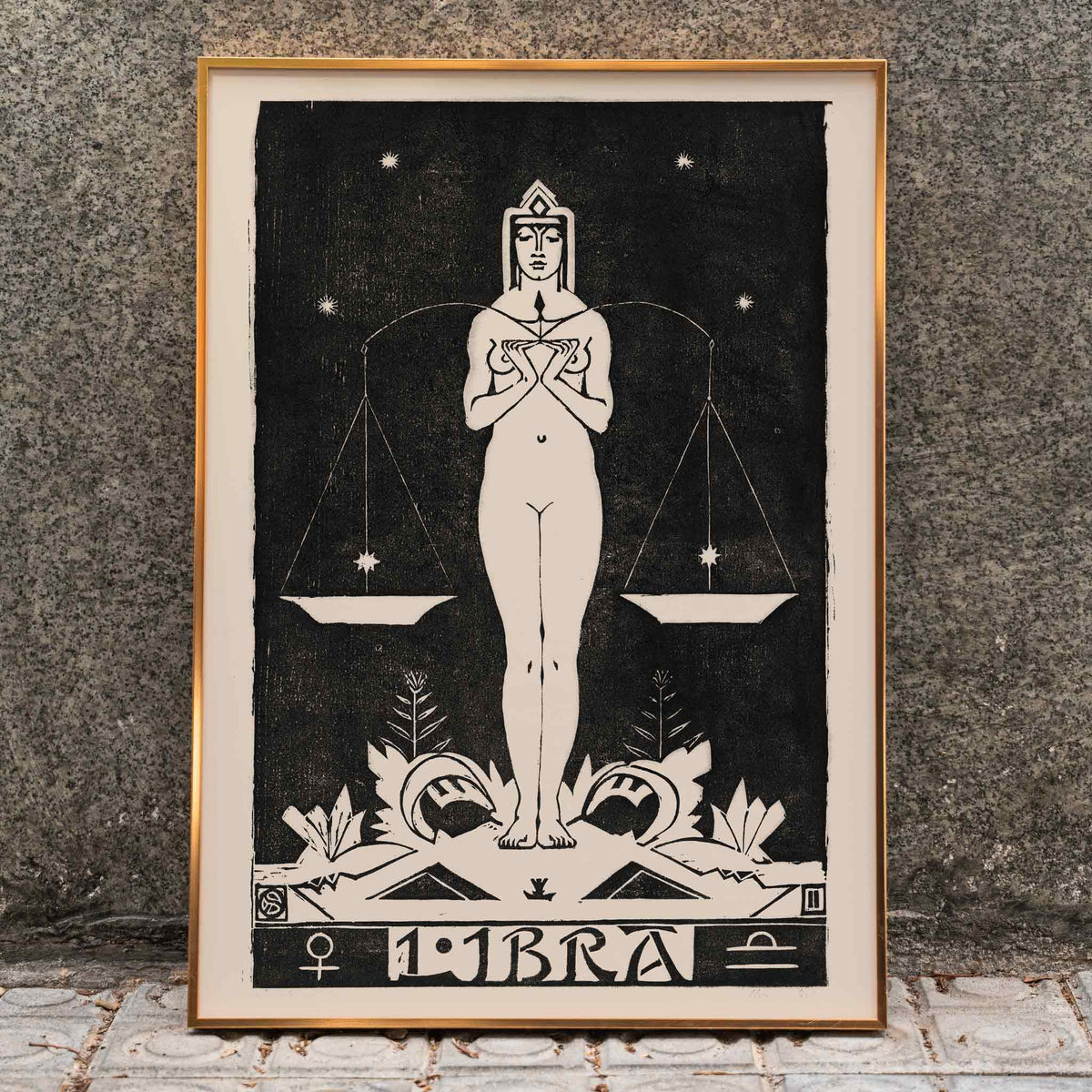 Balance Poster by Moryarty - Oil Painting canvas print