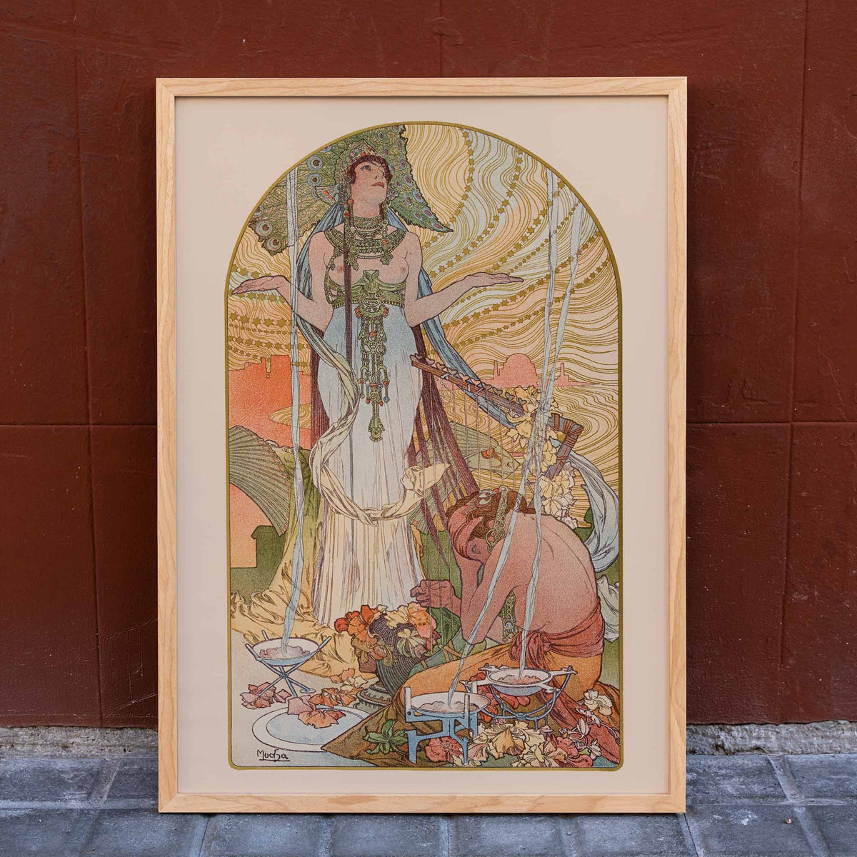 Salammb  L'Incantation Poster by Moryarty - Oil Painting canvas print